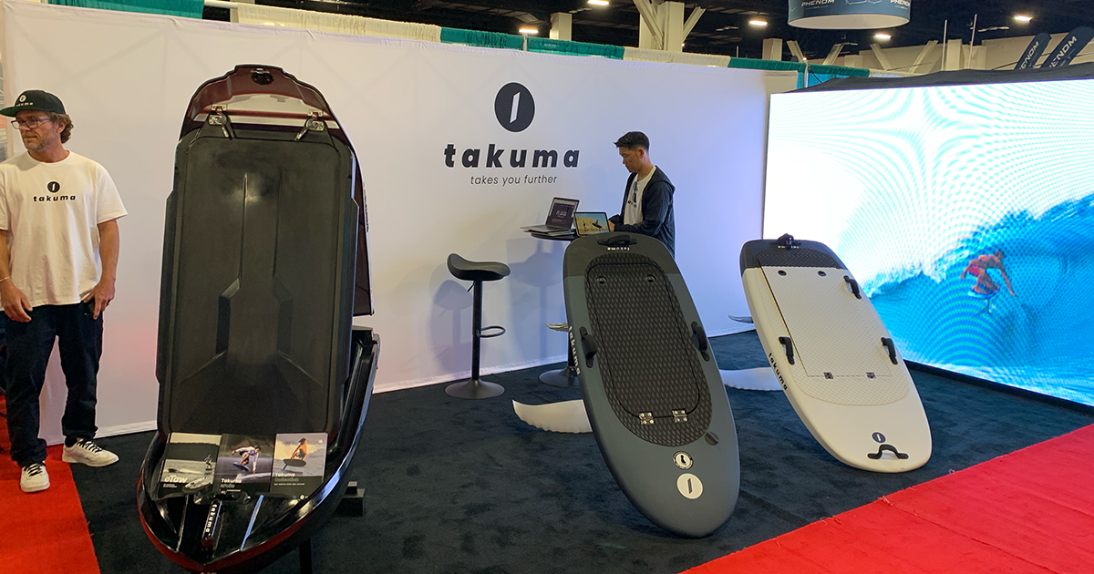 Fort Lauderdale Boat Show Takuma's Stand